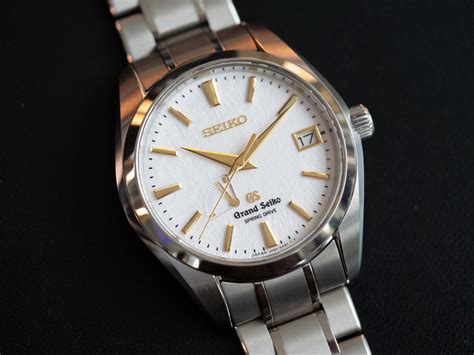 Wts Grand Seiko Sbga059 Gold Snowflake Final Year Seiko Dial