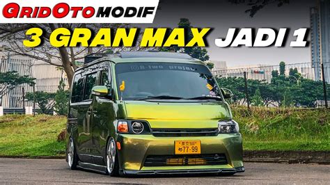 Modifikasi Daihatsu Gran Max Terkeren Se Indonesia Tutup Bagasi Via