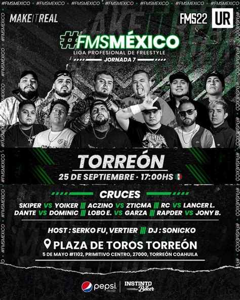 Info Freestyle on Twitter HOY FMS México