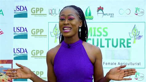 Miss Agriculture Ghana Youtube