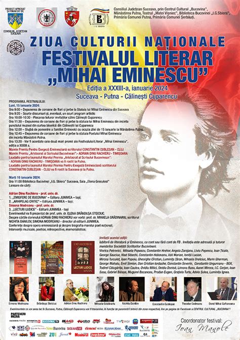 Premierea câștigătorilor ediției a XXXIII a a Festivalului Literar