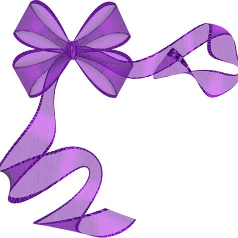 Pink Ribbon Border Clip Art Free Purple Ribbon Border Png Download