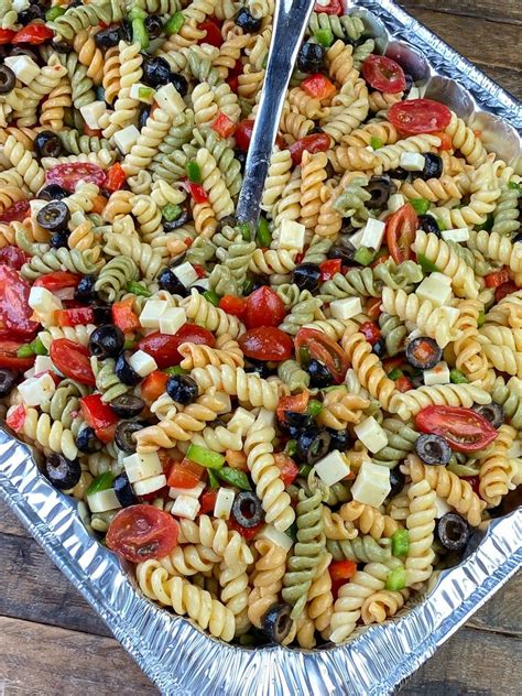 Classic Pasta Salad For A Crowd Artofit