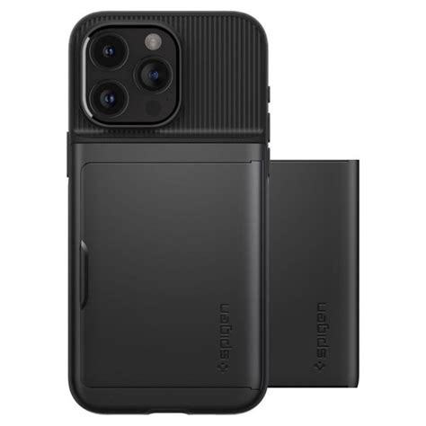 Maskica Spigen Za Iphone Pro Max Slim Armor Card Case Black Mobi