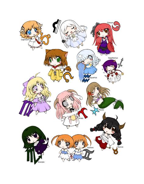 Hình ảnh chibi 12 cung hoàng đạo cute, dễ thương - https://thevesta.vn ...