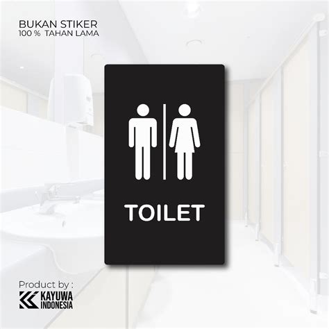 Jual Signage Mushollah Dan Toilet Icon Unik Sign Acrylic Modern