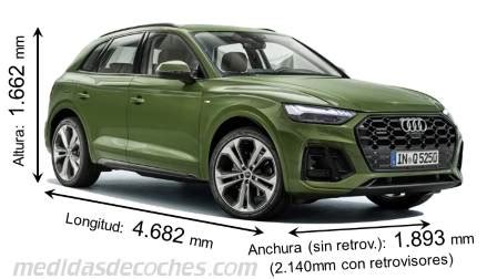 Medidas Y Dimensiones De Coches Marca Audi