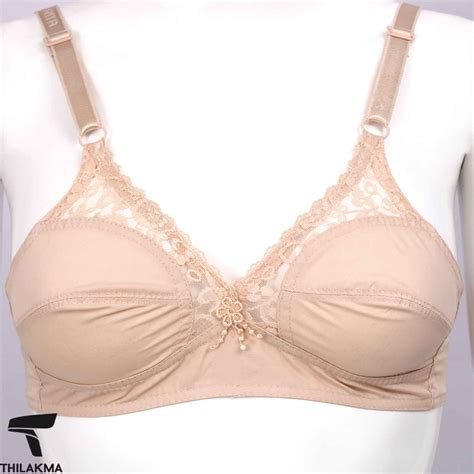 Senorita Side Lace Bra Beige 36 38