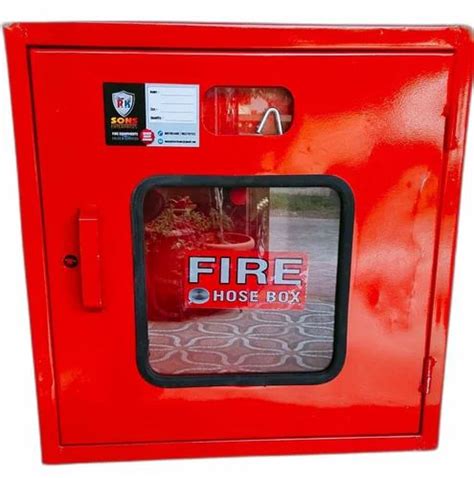 Mild Steel Double Door Hose Box For Fire Safety At Rs In Nagpur