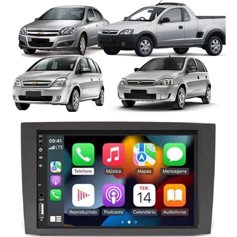 Kit Multim Dia Corsa Montana Meriva Vectra Pol Carplay Androidauto