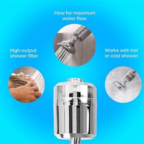 Everglow Shower Filter Shower Head Filter For Hard Water High Output