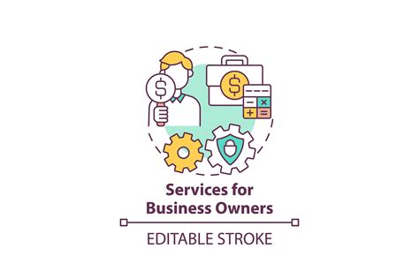 Services For Business Owners Icon Graphic By Bsd Studio · Creative Fabrica