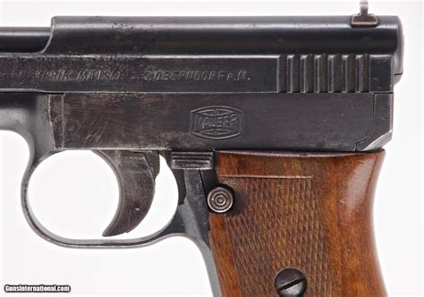 Mauser Model 1910 6 35mm 25acp Semi Auto Pistol With 3 Barrel