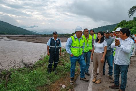 La Ministra Paola Lazarte Inspeccion Los Trabajos Y La Recuperai N De