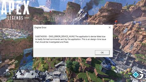 How To Fix 0x887a0006 Dxgi Error In Apex Legends Gameriv