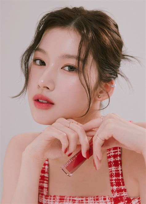 Twice Sana For Espoir Be Natural Cushion And Couture Lip Tint Kpopping