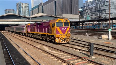 V Line N454 City Of Horsham Departing Southern Cross Station To