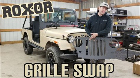 Mahindra Roxor Grille Swap Grille Removal Youtube