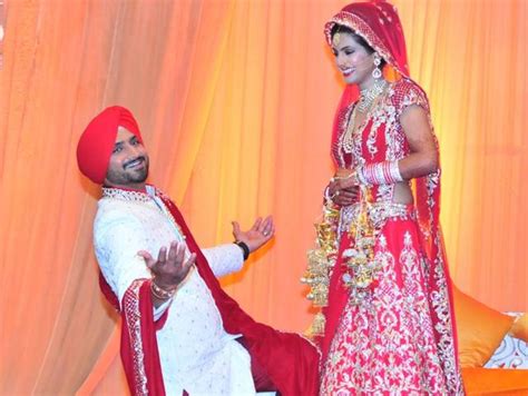 Harbhajan Singh Marries Geeta Basra Says Its A Special Day