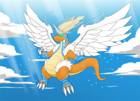 Mega Dragonite by Littlecutter on DeviantArt