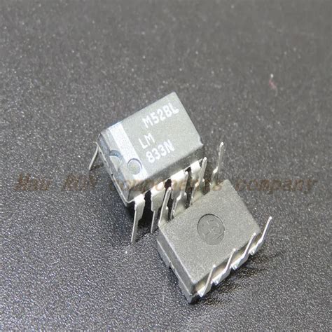 10PCS LOT LM833N LM833 DIP 8 Dual Channel Low Noise Operational