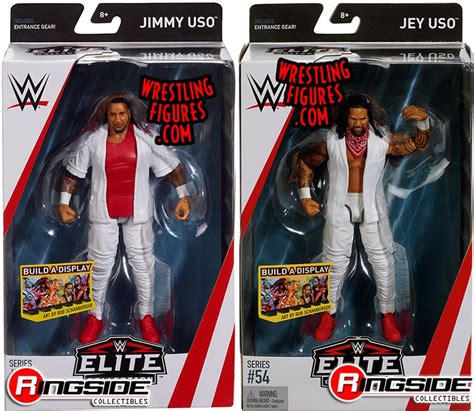 The Usos (Jey Uso & Jimmy Uso) - WWE Elite 54 Toy Wrestling Action ...