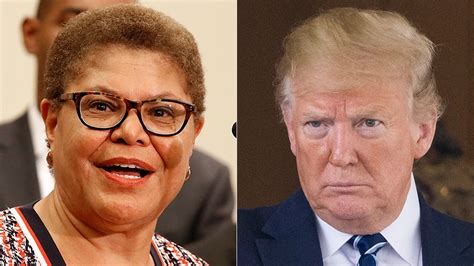 Democrat Karen Bass Says Shes Open To Impeach Trump Again If He Gets