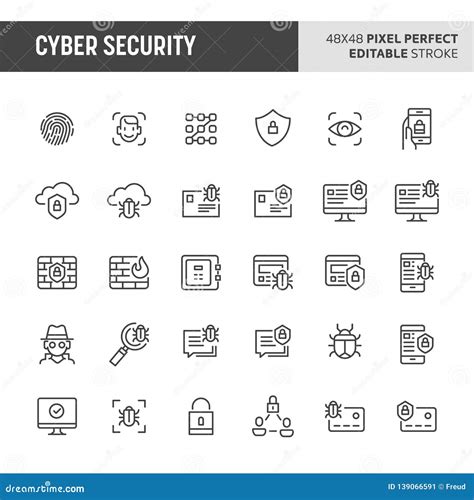 Sistema Cibernético Del Icono Del Vector De La Seguridad Ilustración