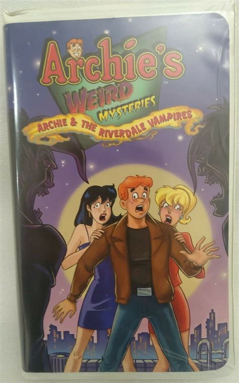 VHS Archies Weird Mysteries Archie And The Riverdale Vampires VHS