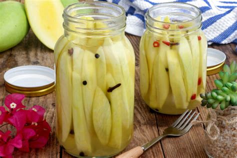 Pickled Mango Burong Mangga Foxy Folksy Pinoy Recipes