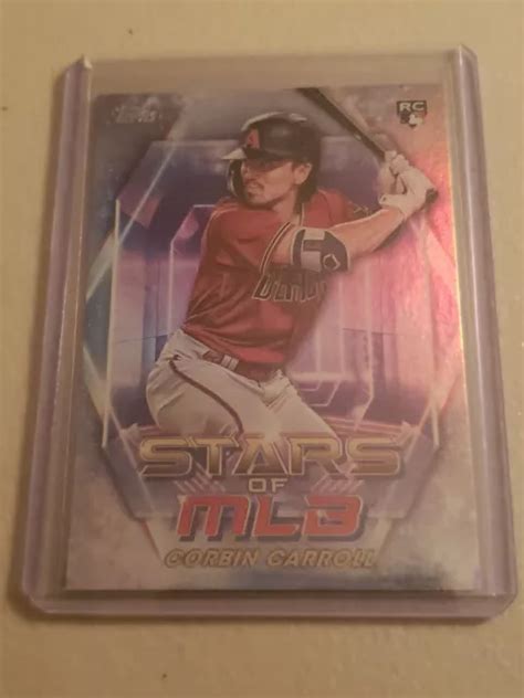 2023 TOPPS STARS Of MLB Corbin Carroll RC SMLB 34 Arizona