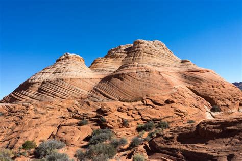 Red Rock Geological Formations in Arizona Stock Image - Image of ...