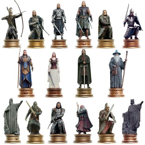 Lord Of The Rings Chess Collection Eaglemoss Various Figures Pieces BN