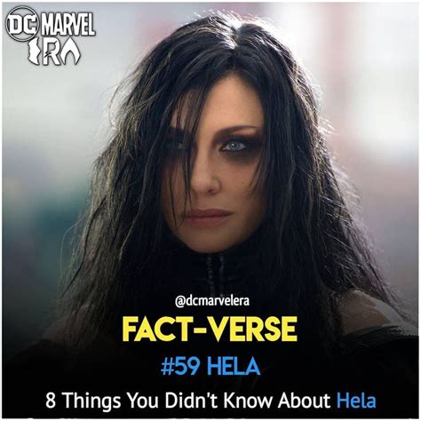 Hela Marvel Facts Marvel Facts Marvel Facts