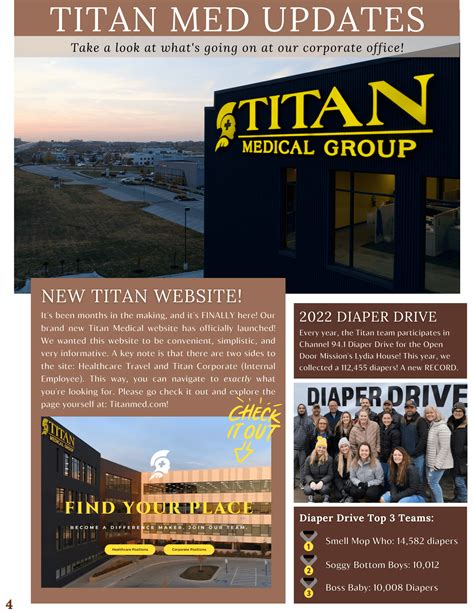 Winter 2023 Newsletter Titan Medical Group Find Your Place