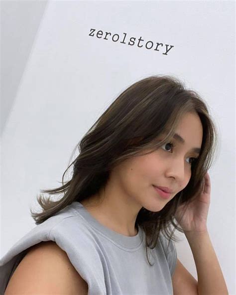 Look Kathryn Bernardo Gets Korean Style Highlights Previewph
