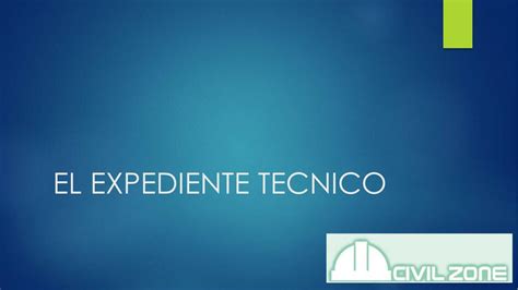 El expediente técnico Civil Zone uDocz