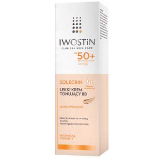 Iwostin Solecrin krem BB skóra wrażliwa SPF 50 30 ml cena Gemini