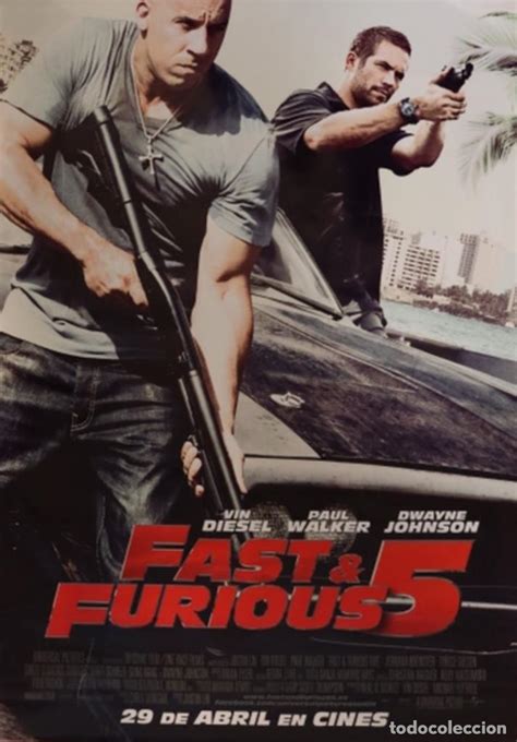 Fast And Furious 5 Movie Poster Passaada