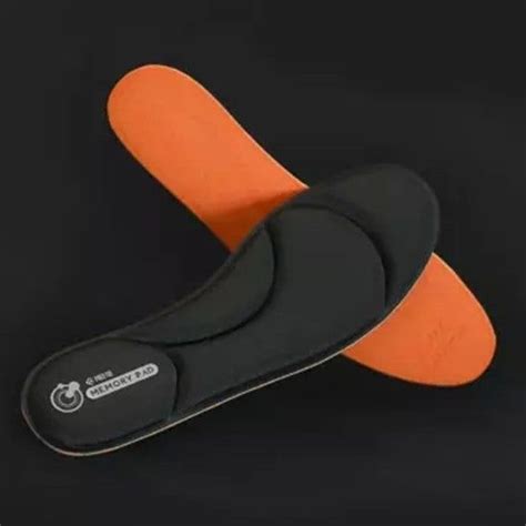 Overview FREETIE Orange Memory Foam Soft Cushioning Insole Is Designed