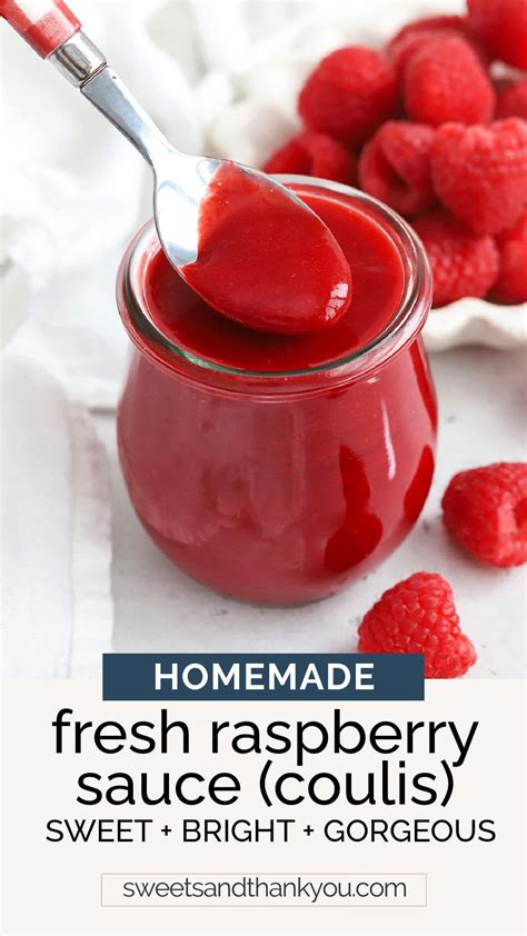 Raspberry Sauce Recipe Artofit