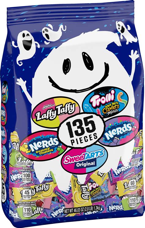 Ghost Goodies Mix Halloween Trick Or Treat Variety Candy