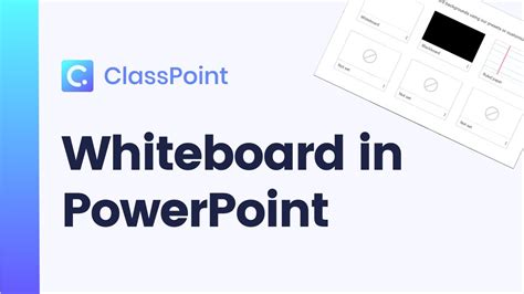 Add Whiteboard In Powerpoint Youtube