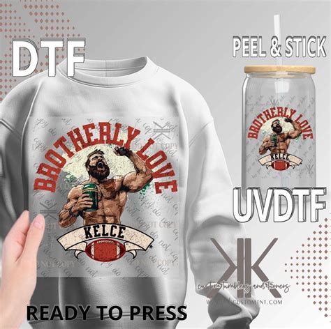 Brotherly Love1 Dtf Uv Dtf Kk Custom Tumblers And Turners