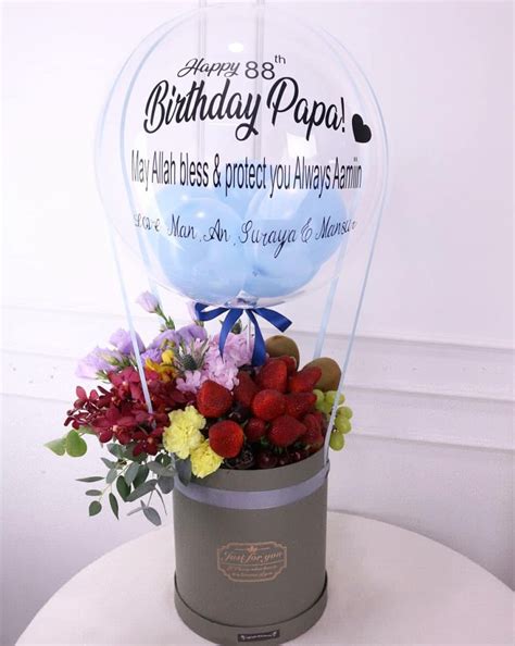 Hot Air Balloon 32 Wish Flowers