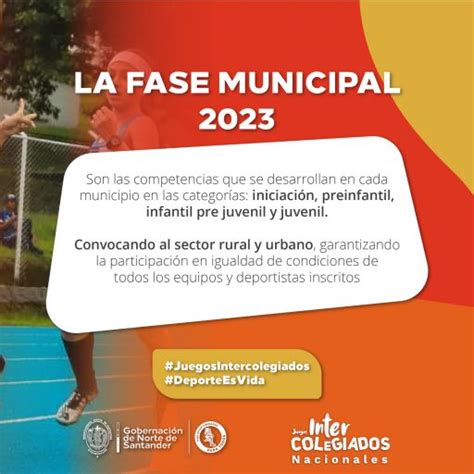 Ya están abiertas las inscripciones para los Juegos Intercolegiados