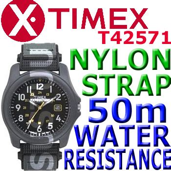 Timex Gents Indiglo Expedition Camper Grey Nylon Strap Watch T New