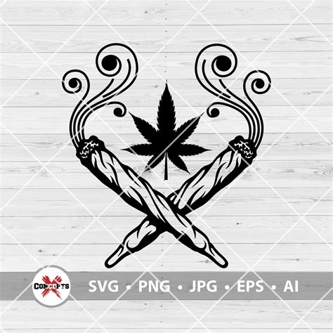 Smoking Joint Svg