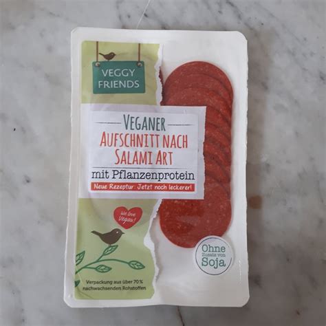 Veganer Aufschnitt Salami Mit Plfantzenprotein Review Abillion