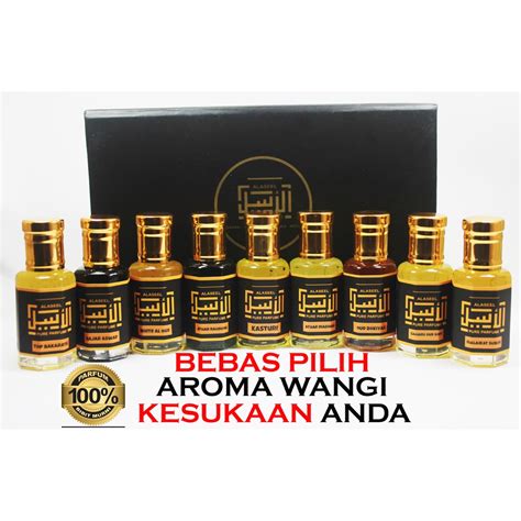 Jual Mix Aroma Parfum Sholat Alaseel Bebas Pilih Aroma Parfum Kesukaan